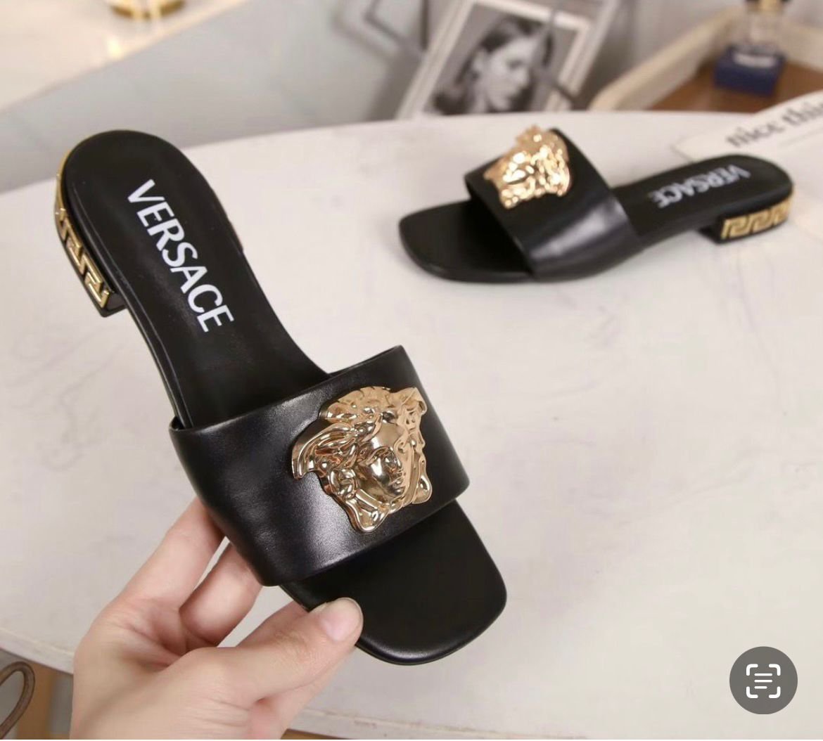 Versace Slippers For Women #839002 $60.00 USD, Wholesale Replica Versace  Slippers